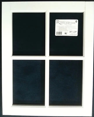 Renaissance Vinyl Barn Sash 20 X 25 In, Model 2025bsvx1, Pack Of 3