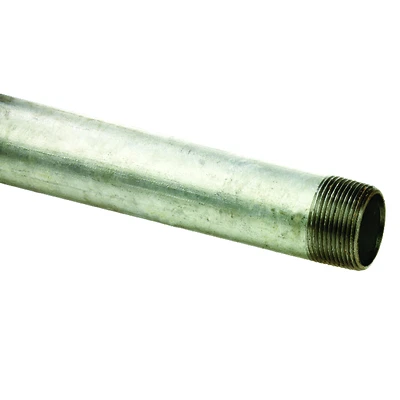 Southland 10722 Galvanized Steel Pipe Nipple, 1-1/4 In. X 60 In. Threaded