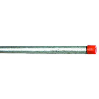 Galvanized Steel Pipe, 1/2 x 60 In.