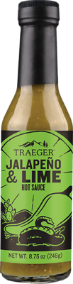 Traeger HOT005 Jalapeno Lime Hot Sauce, 8.75 oz Bottle