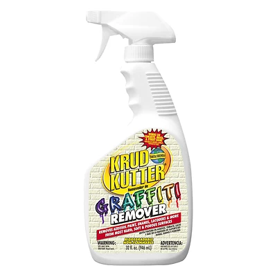 Krud Kutter GR326 Graffiti Remover, Liquid, Mild, 32 oz