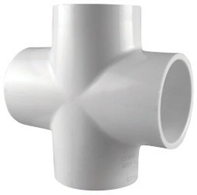 1-1/2 in. PVC Sch. 40 S x S x S x S Cross