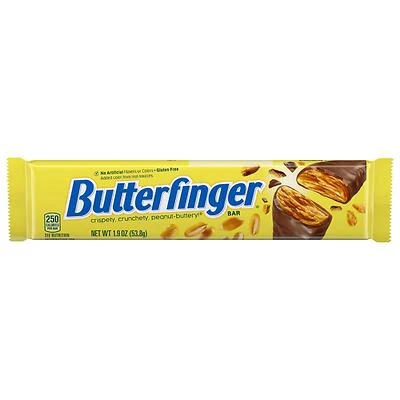 Nestle Butterfinger Peanut Butter, Chocolate Candy Bar 1.9 oz.