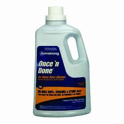 Armstrong 330408 Once 'N Done Concentrated Floor Cleaner, 1 Gallon