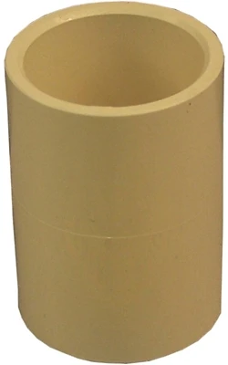 Nibco T00055C CPVC Pipe Coupling, Beige, 1 In.
