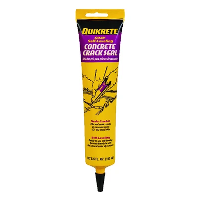 Quikrete 864015 Concrete Crack Seal, Gray, 5.5 Oz Squeeze Tube