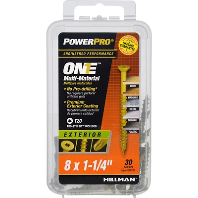 XBX-FH ONE SCR EXT 8X1-1/4