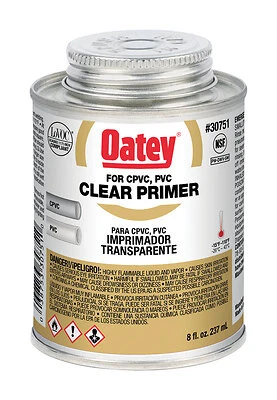 Clear Pipe Primer & Cleaner, 4 oz.