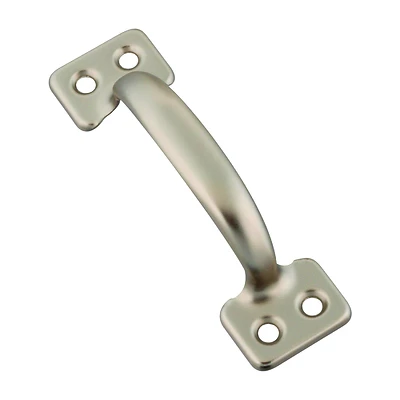 National Hardware N325-563 Sash Lift, Bar Type, Satin Nickel, 4 In.