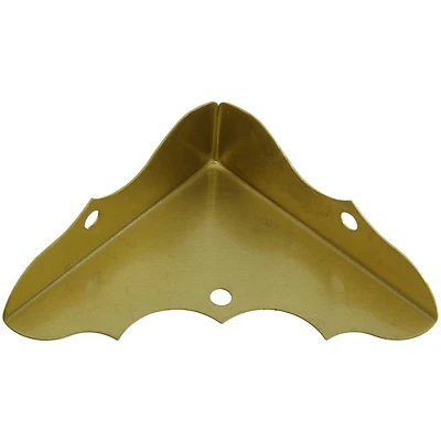 National Hardware N213-447 Brass Corner Brace, 1-3/4 In., 4-Pk.