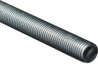 Threaded Steel Rod, 8 TPI, 1 x 72 In.