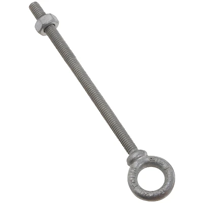 National Hardware N245-142 Forged Eye Bolt, Galvanized, 3/8 x 6 In.