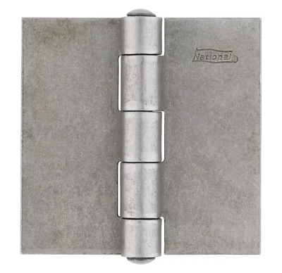 3 x 3 Plain Steel Weldable Door Hinge