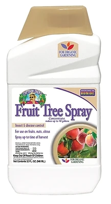 Captain Jack's Fruit Tree Spray, Insect & Disease Control Spray for Organic Gardening, 32 oz. Concentrate