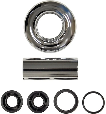 Danco 10307 Tub and Shower Flange Set, Universal, Chrome, 3 In.