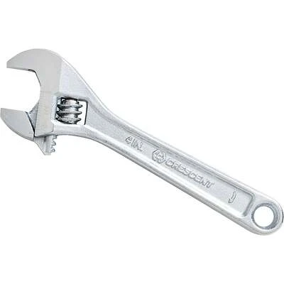 Crestoloy Adjustable Wrench, 4 In.