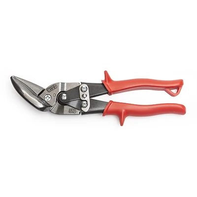 Wiss Metalcraft Offset Aviation Snips, Left & Straight Cut, 9.75 In.