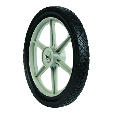 Arnold 1475-P High Wheel Mower Wheel, Plastic Spokes, 14 In.