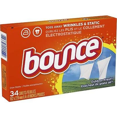 Bounce Dryer Sheets, Outdoor Fresh, 34 Count