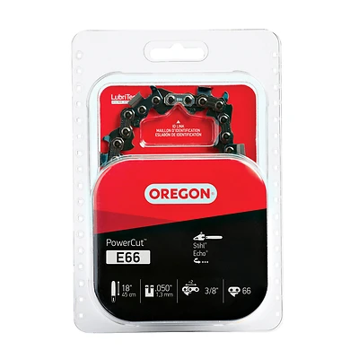 E66 Powercut Chainsaw Chain For 18" Bar - 66 Drive Links - Fits Multiple Brands