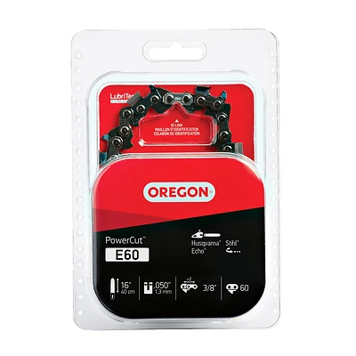 E60 PowerCut Chainsaw Chain, 16 In.