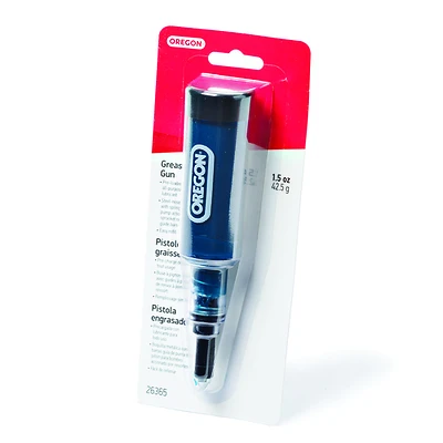 Oregon 26365 Chainsaw Bar Grease Gun, Pre-Loaded, Plastic