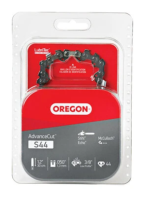 Oregon S44 Chainsaw Chain, 12 In., 0.05 Gauge, 44 Links