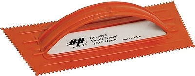 Marshalltown QLT 16262 Tile Trowel, 3/16 In. V Notch, 9-1/2 x 4-1/4 In.
