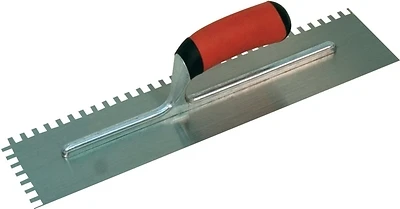Marshalltown NT669 Square Notched Trowel, 1/16 In. Notch, 4-1/2 In. Width