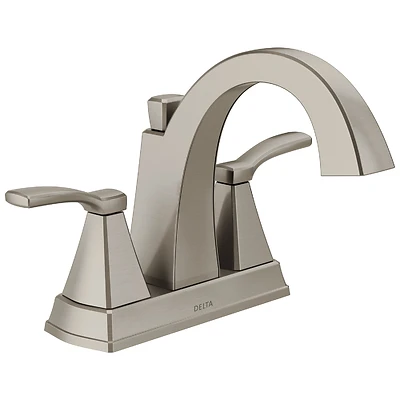 Delta Flynn 25768LF-SS 2-Handle Bathroom Faucet, Brushed Nickel, 1.2 GPM