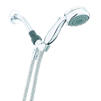 7-Spray/Massage Rub Clean Handheld Shower Head, Chrome, 1.8-GPM Max