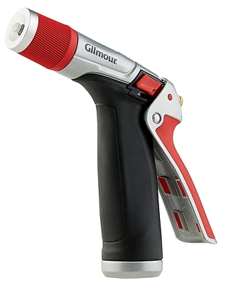Gilmour 847732-1002 Pro Heavy Duty Zinc Pistol Nozzle, Adjustable Spray