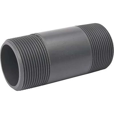 Schedule 80 PVC Pipe Nipple, 2 x 3 In.