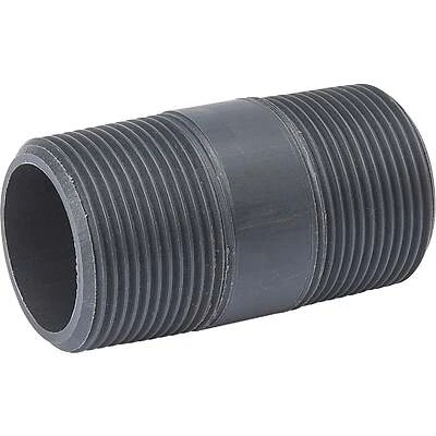 Schedule 80 PVC Pipe Nipple, 2 In. x Close