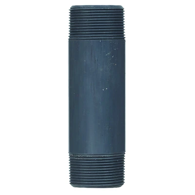 Schedule 80 PVC Pipe Nipple, 1-1/2 x 6 In.