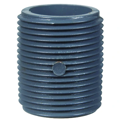 Schedule 80 PVC Pipe Nipple, 1-1/2 In. x Close