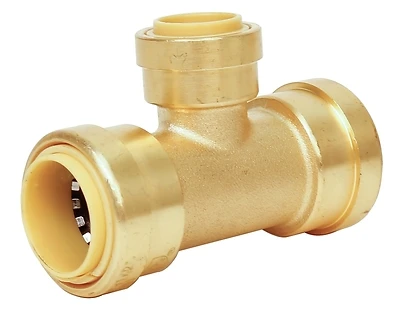 Proline - Push-On Pipe Tee, 1/2 In. Copper x Copper x Copper
