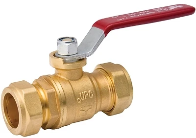 Ball Valve, Lead Free, 1/2 In. Compression