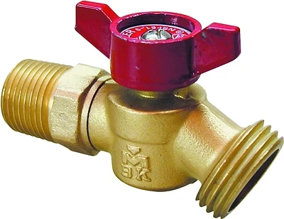 Hose Bibb, No-Kink, 1/2 MIP x 1/2 In. Solder