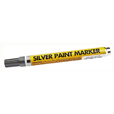 Forney 70824 Marker, Paint, Silver