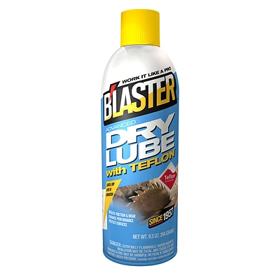 B'laster 16-TDL PB Dry Lube, PTFE Fluoropolymer, 9.3 oz.