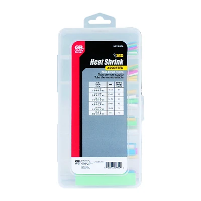 Gardner Bender HST-ASTA Heat Shrink Tubing, 1/4 to 1/8 In., 4 In. L