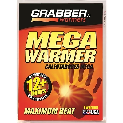 Grabber MWES Mega Warmer, Air-Activated, 12-Hour Pocket Warmer
