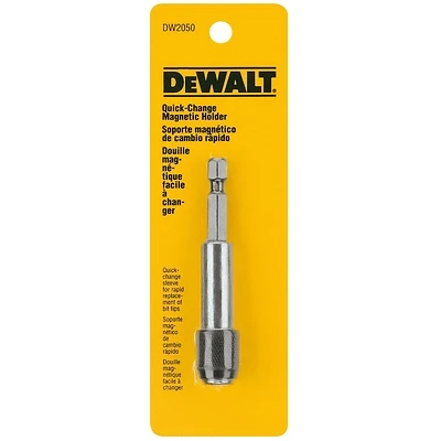 DeWalt DW2050 Bit Holder, 1/4 In. Hex Drive, 3 In.