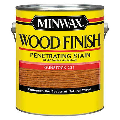 Minwax 710880000 Wood Finish Oil-Based Stain, Gunstock, 1 Gal