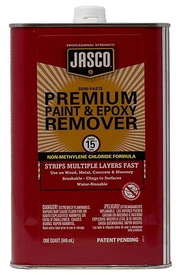 Jasco QJPR501SC Premium Paint & Epoxy Remover, 1 Qt.