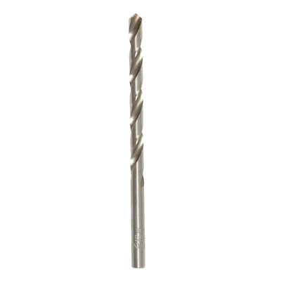 #1 X 3-7/8 In. L High Speed Steel Wire Gauge Drill Bit, Straight Shank, 1 Pk