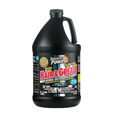 Hair & Grease Drain Opener, 1-Gallon