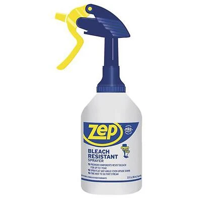 Zep ZUPRO2 Bleach-Resistant Sprayer Bottle, 32 oz.