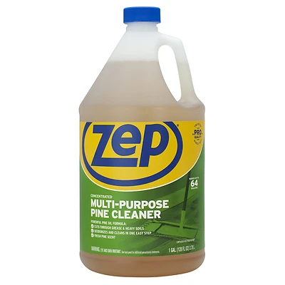 Zep ZUMPP128 Disinfectant Pine Cleaner Concentrate, 1 Gal